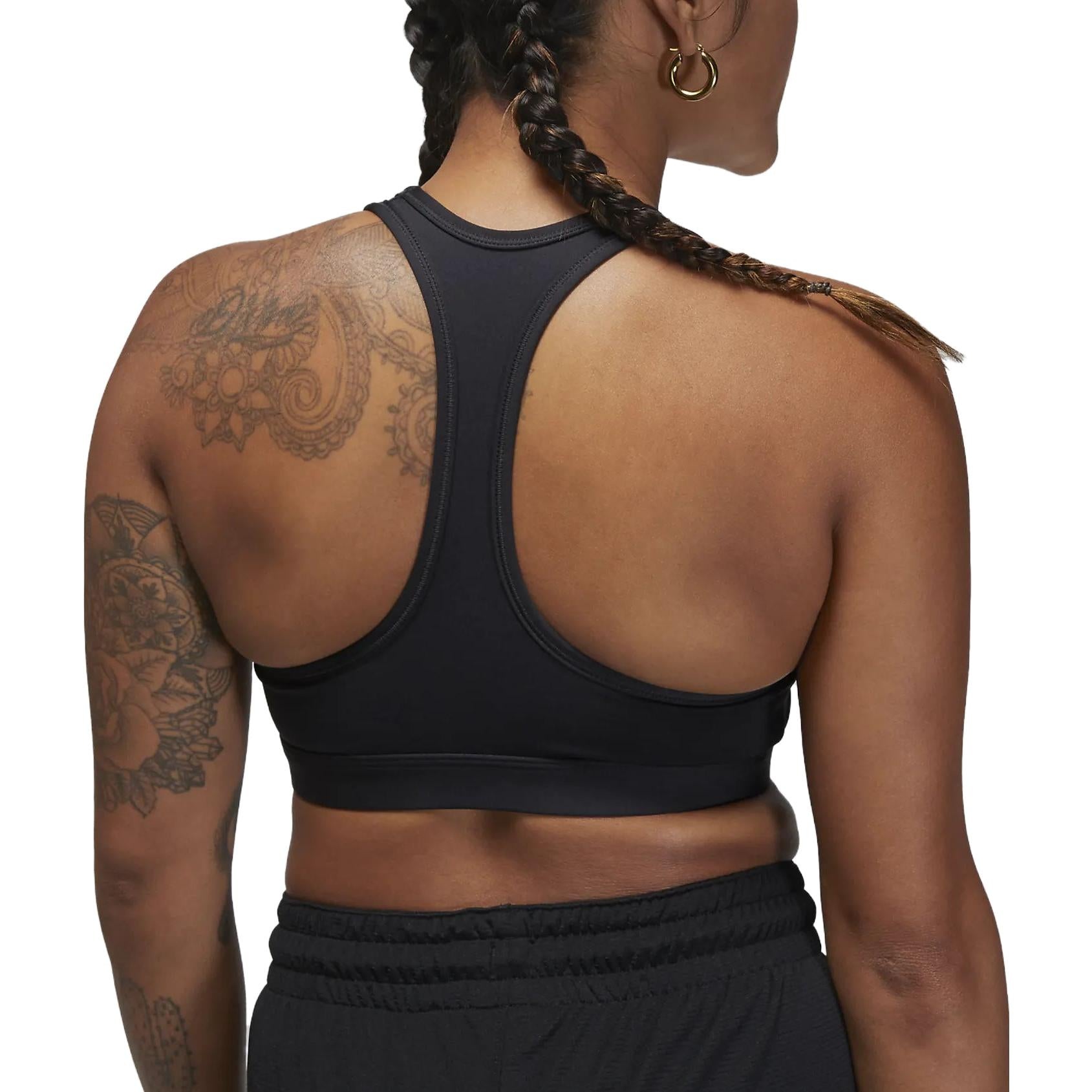(WMNS) Air Jordan Sport Medium-Support Padded Jumpman Bra 'Black' FB6873-010 - 4