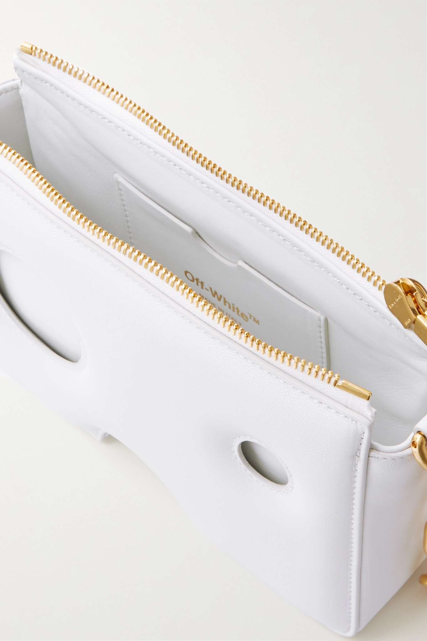 Burrow 20 cutout leather shoulder bag - 8