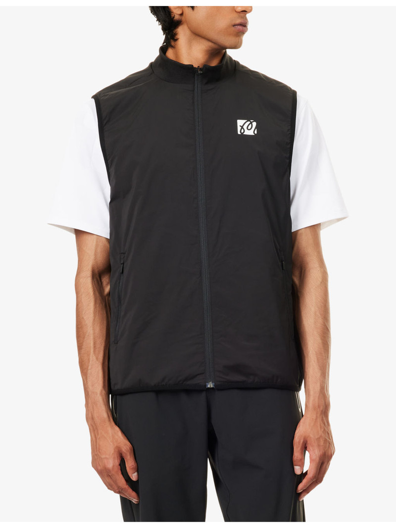 Performance Ribbed Panel Woven Vest 3