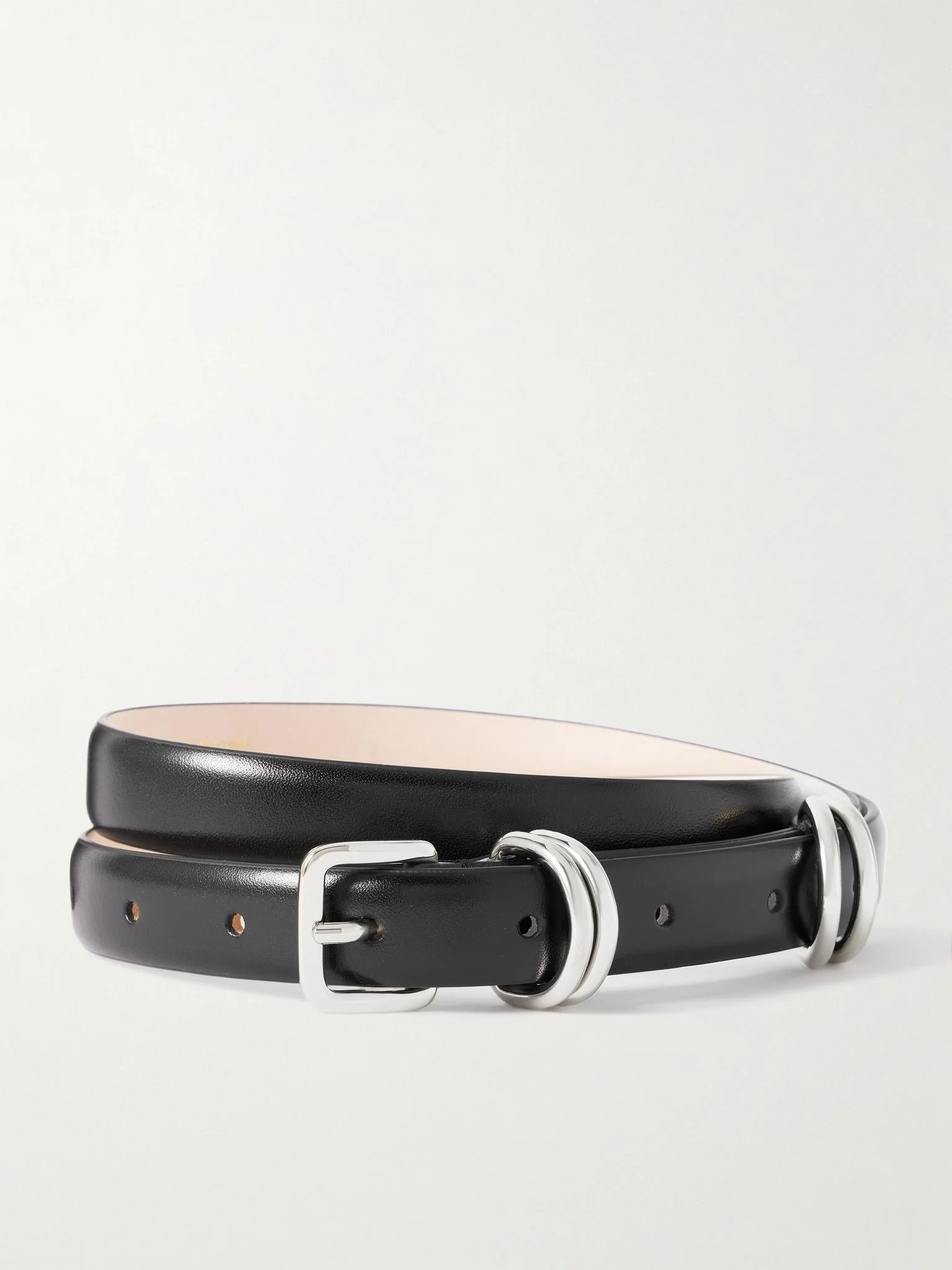 Constance leather waist belt Black - 1
