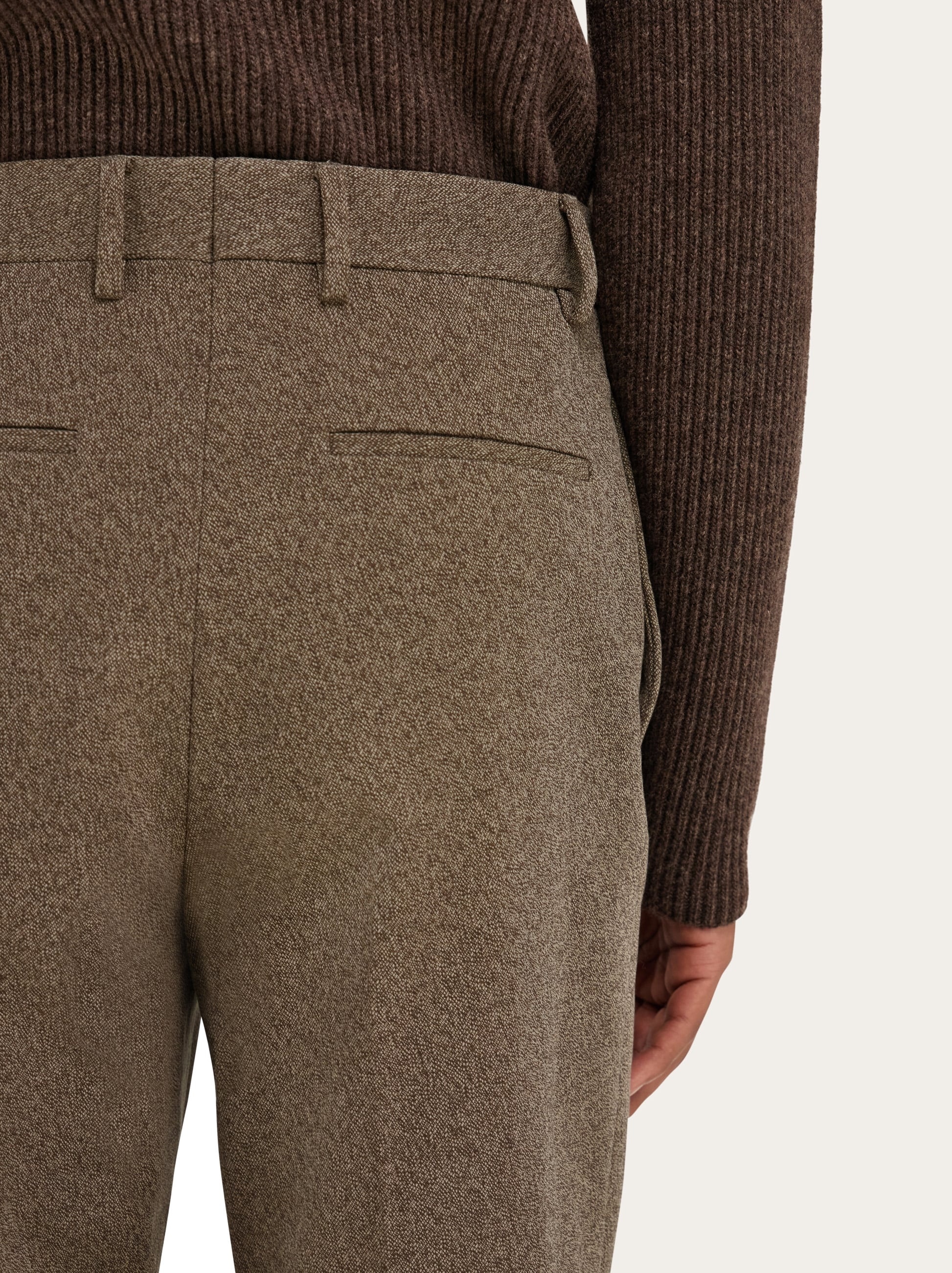 Flat front trouser - 6