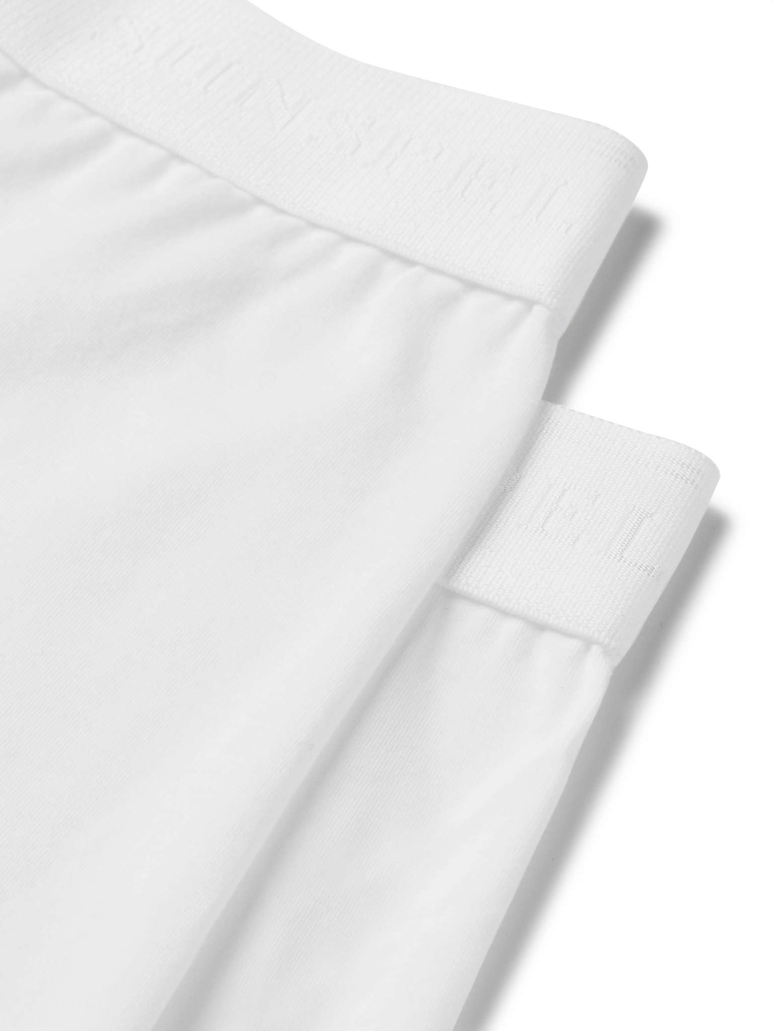 Two-Pack Stretch-Cotton Boxer Briefs - 4