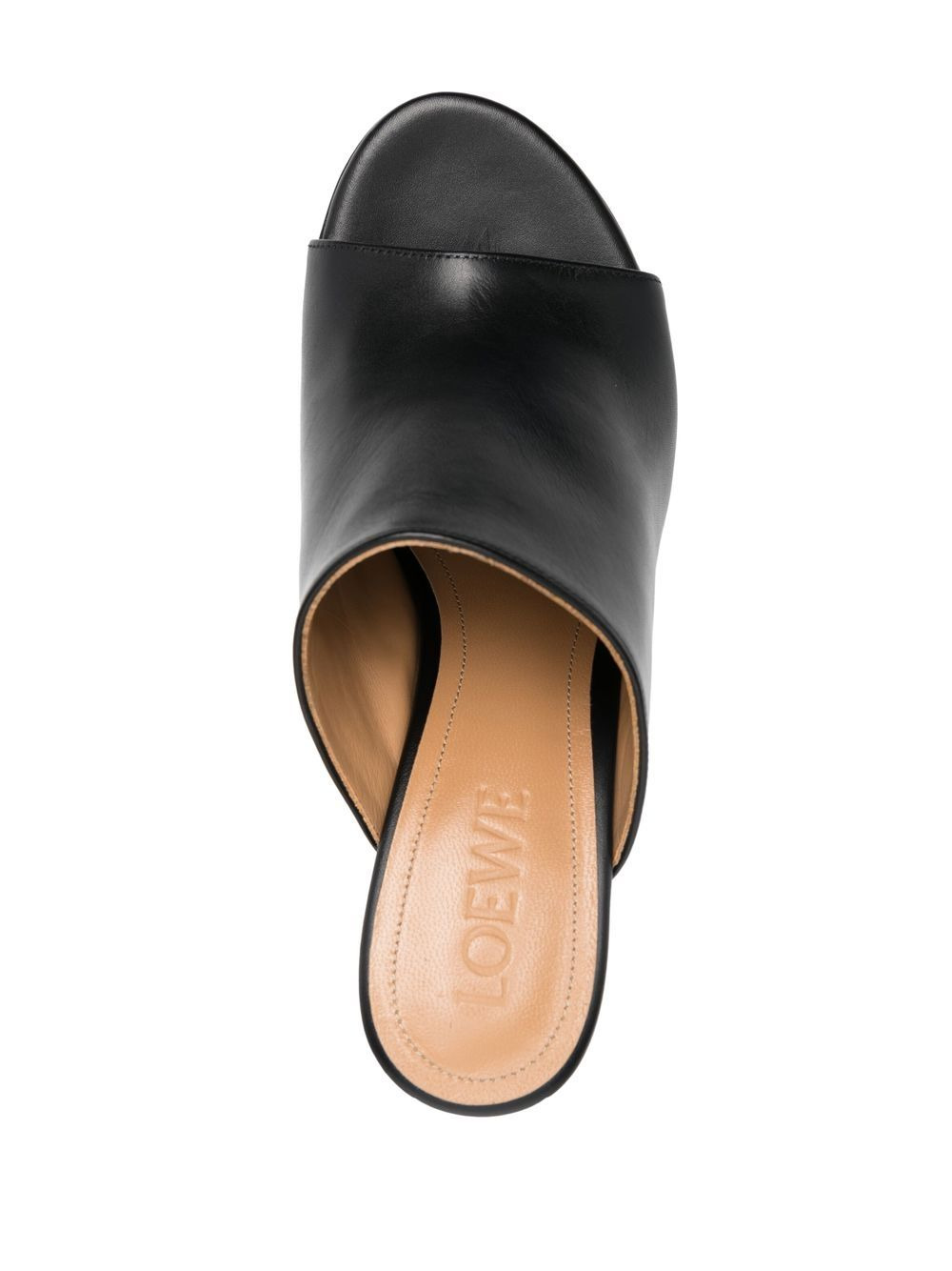 90mm leather sandals - 4
