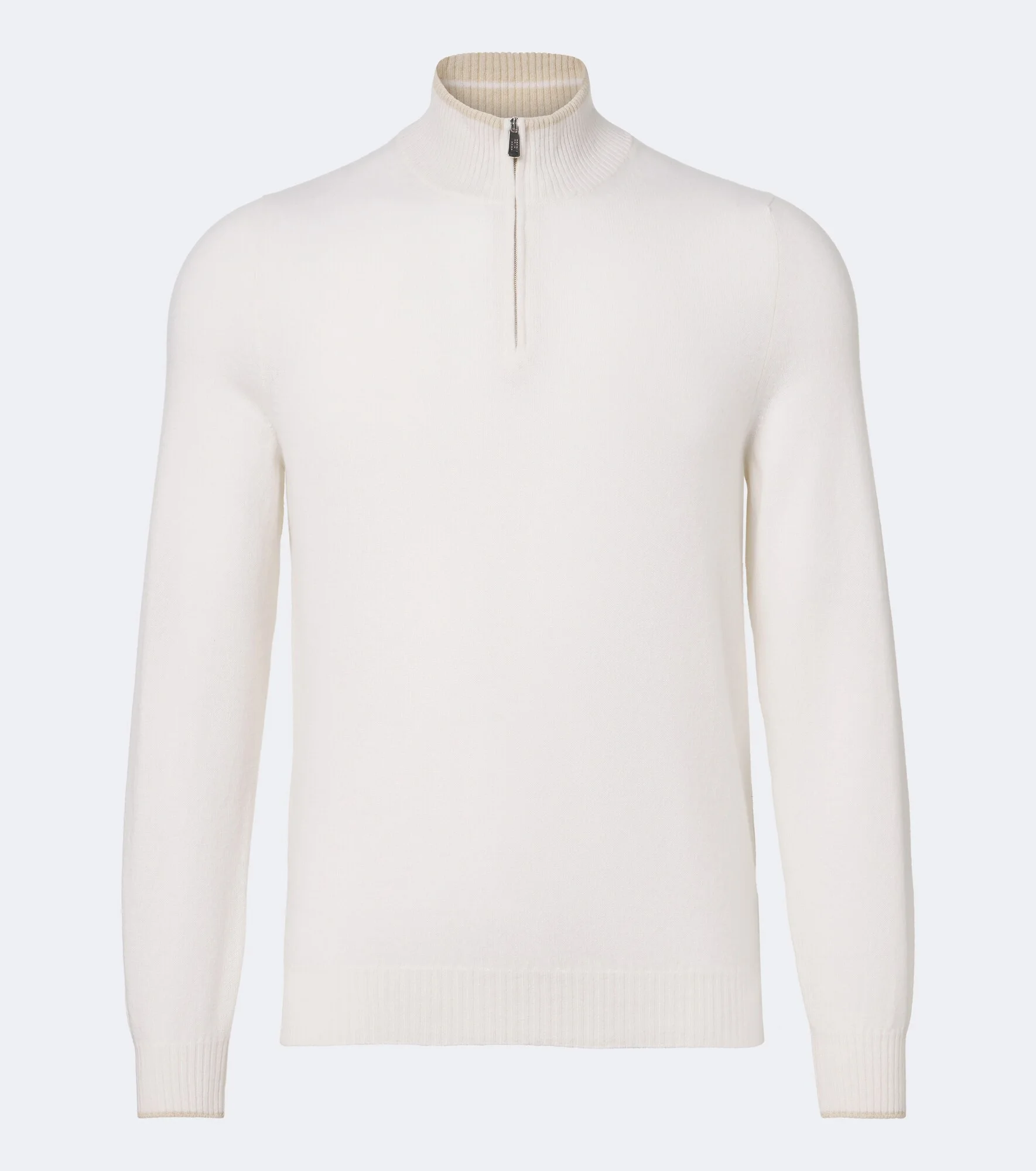 Cashmere half-zip sweater - 1