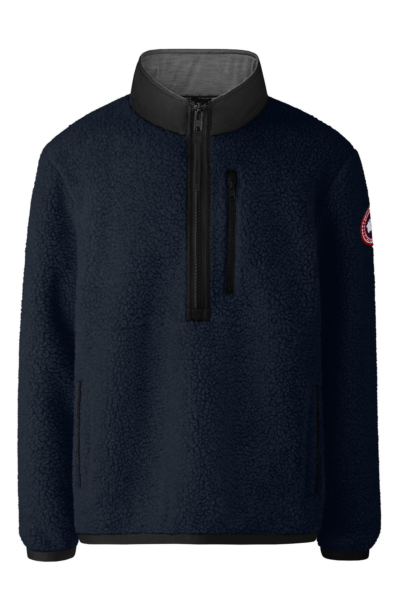 Renfrew Wool Blend Fleece Half Zip Pullover - 5