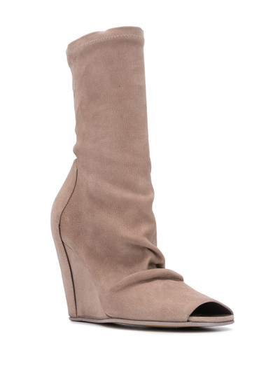 Rick Owens wedge boot sandals outlook