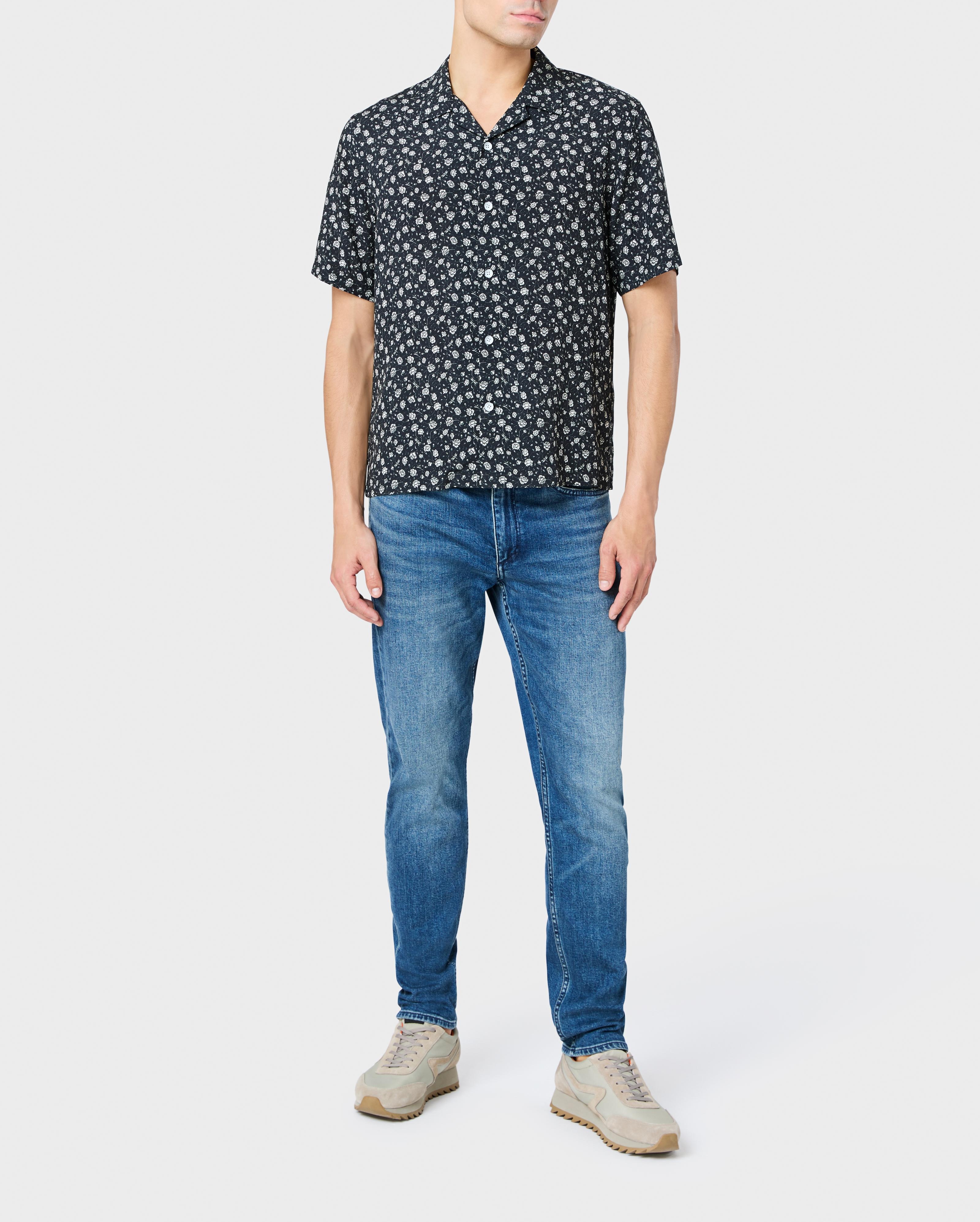 Avery Printed Viscose Shirt - 1