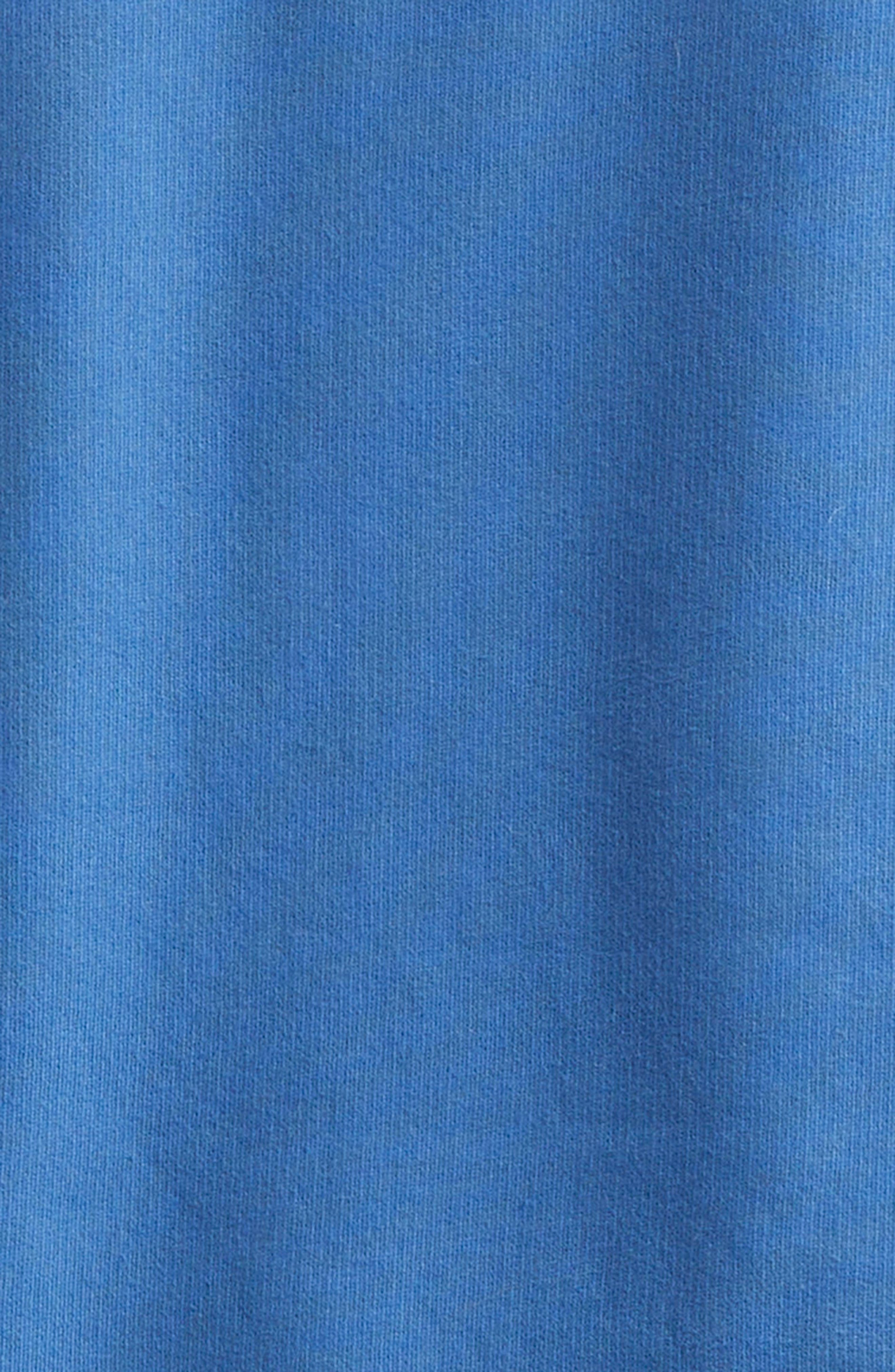TOM FORD Felpa Garment Dye Crewneck Sweatshirt in Hb532 Denim Blue at Nordstrom - 6
