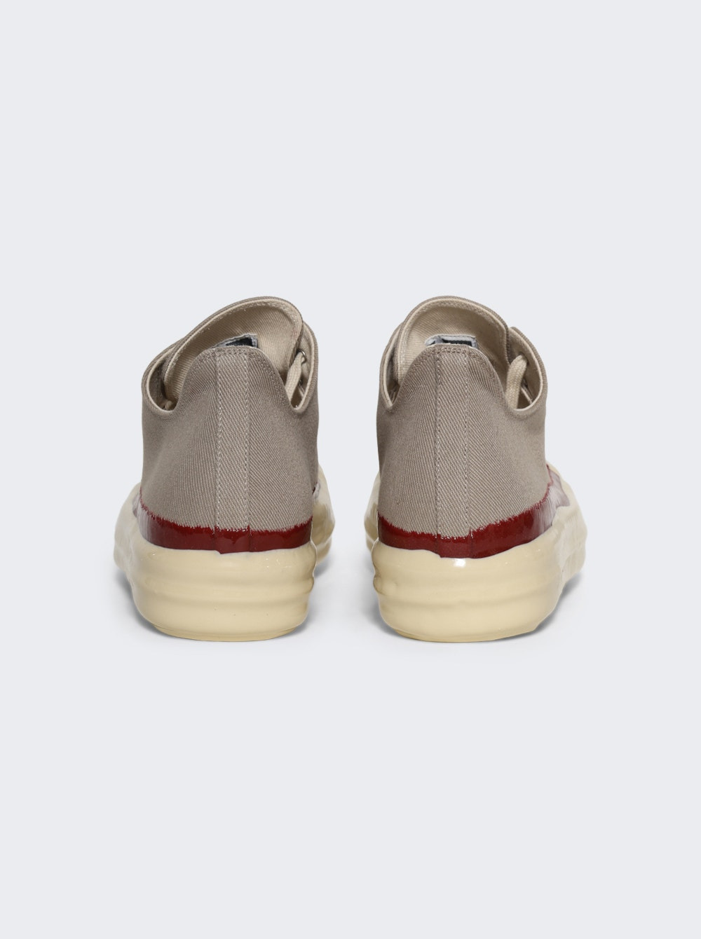 Concordians Low Sneakers Dirty Pearl And Red - 2