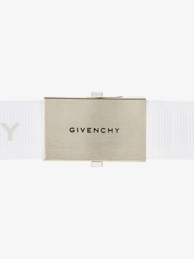 Givenchy GIVENCHY SKATE BELT IN WEBBING outlook
