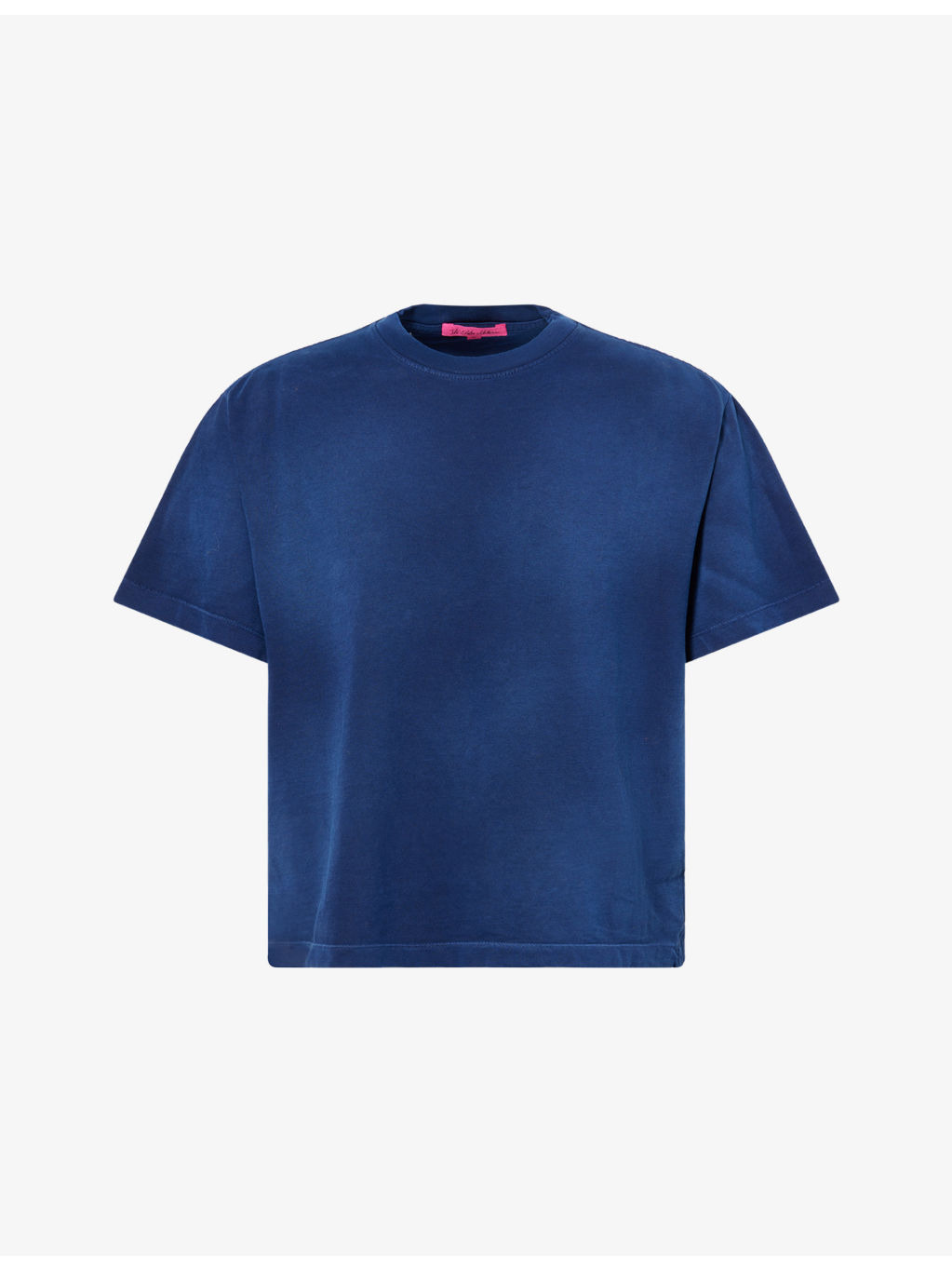 Oversized Sun-Bleached Cotton-Cashmere Blend T-Shirt - 1
