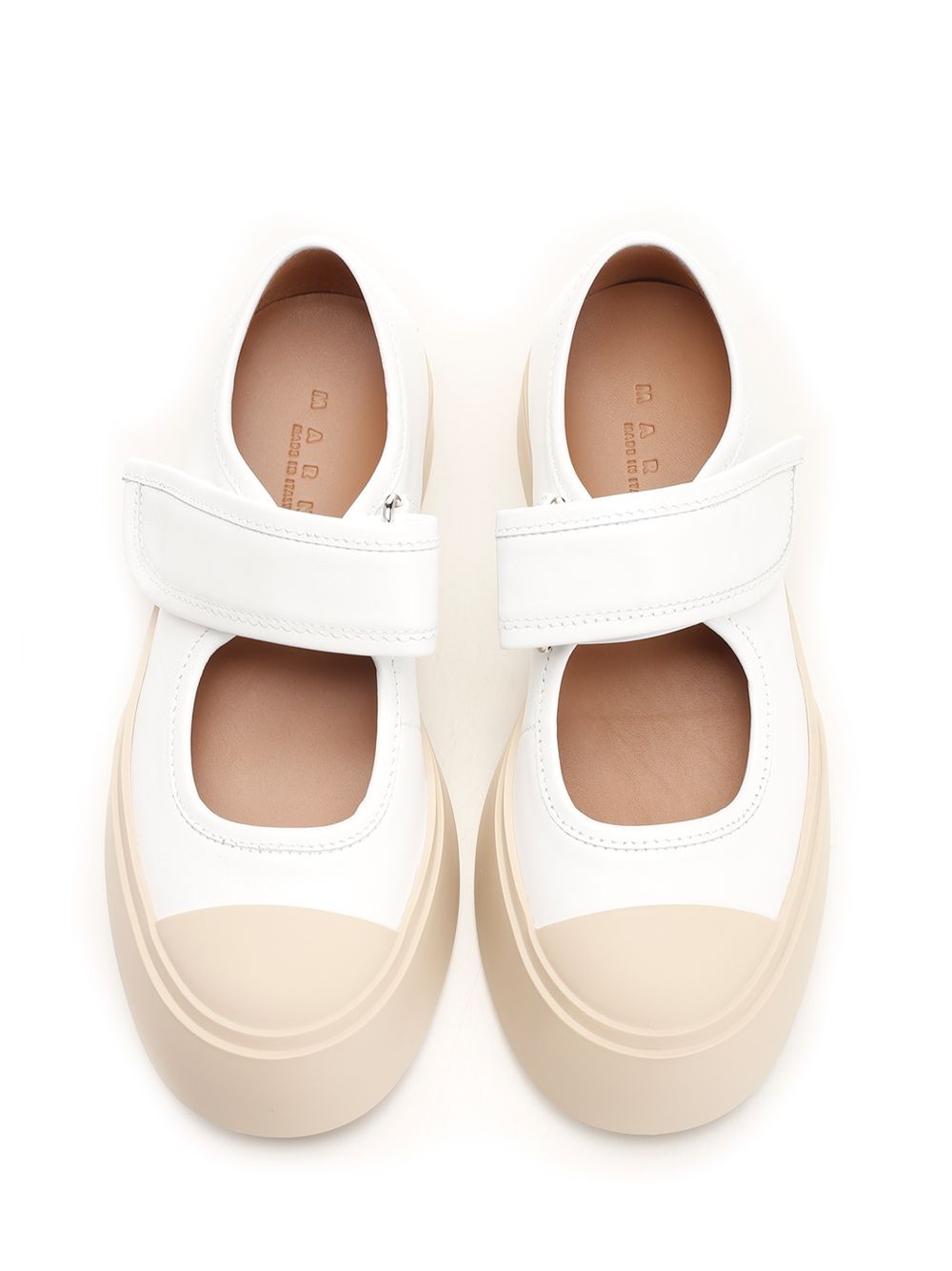 Mary Jane Sneakers White - 5