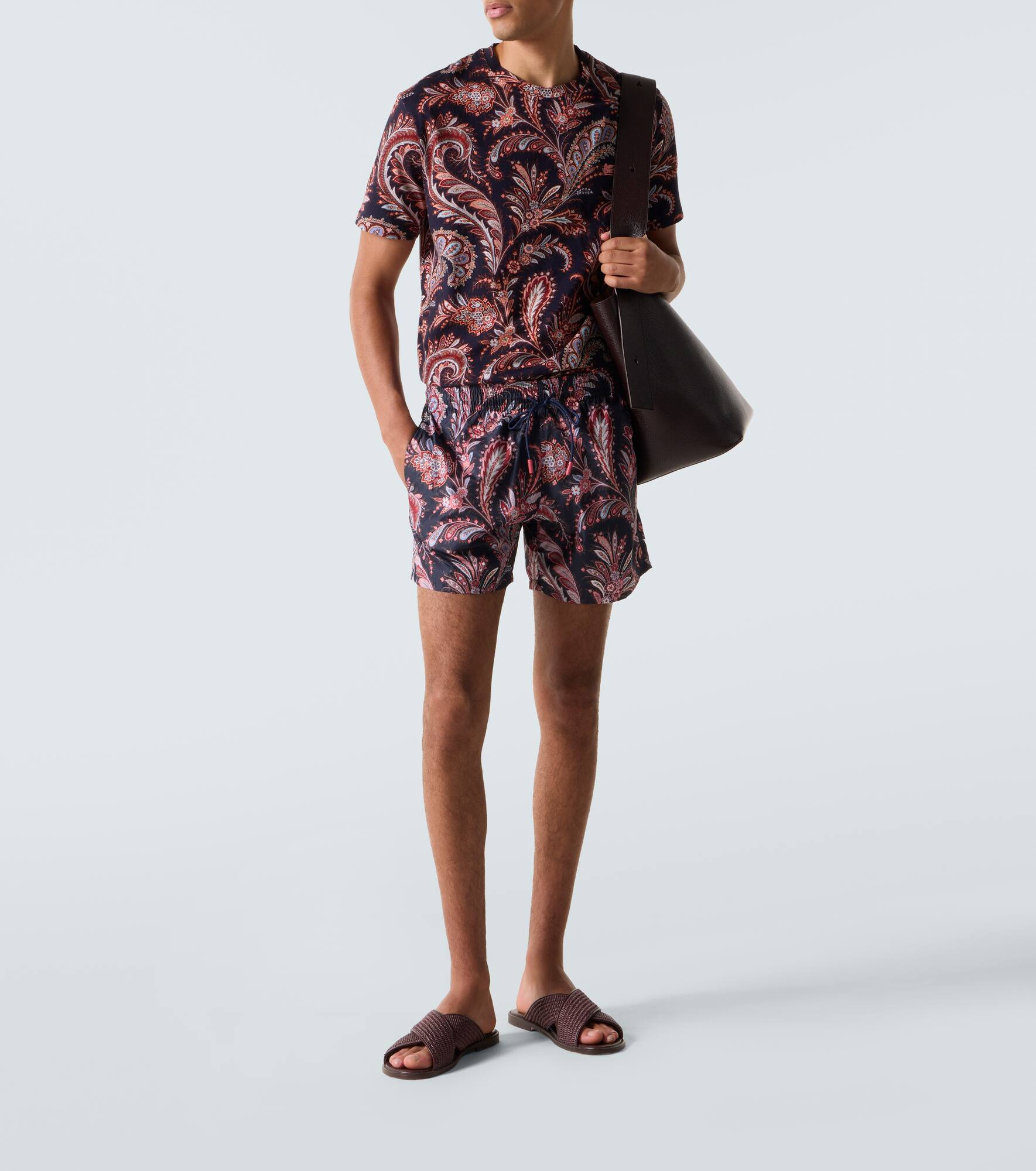 Paisley cotton jersey T-shirt - 2