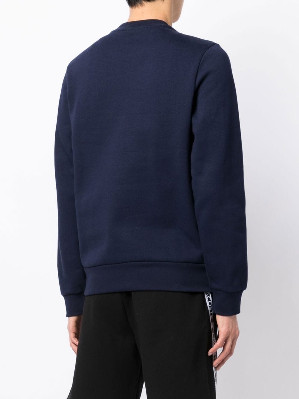 Classic logo-patch cotton sweatshirt - 4
