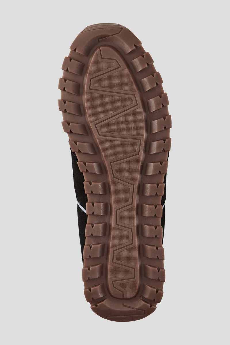 PORTO TRAINERS IN BLACK/ORANGE 6