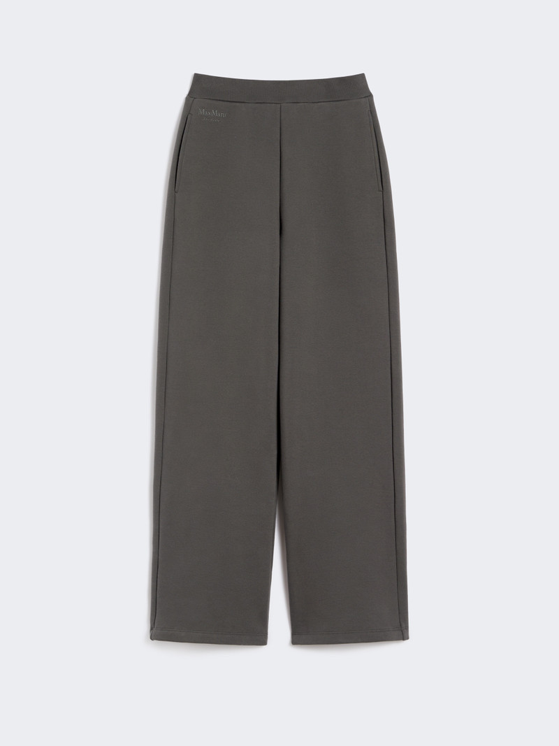 POMPEO Cotton jersey trousers 1