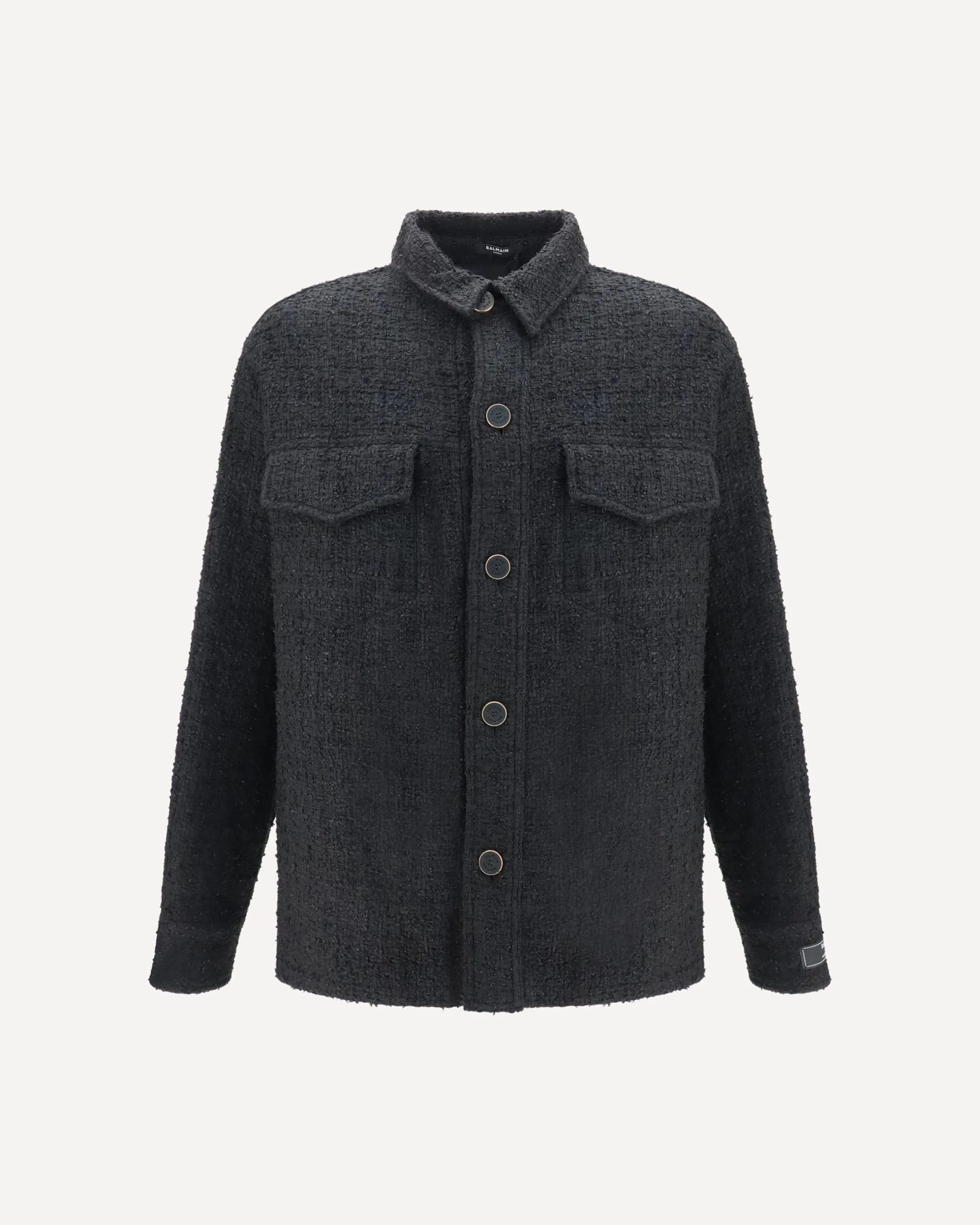 Tweed buttoned Jacket - 1