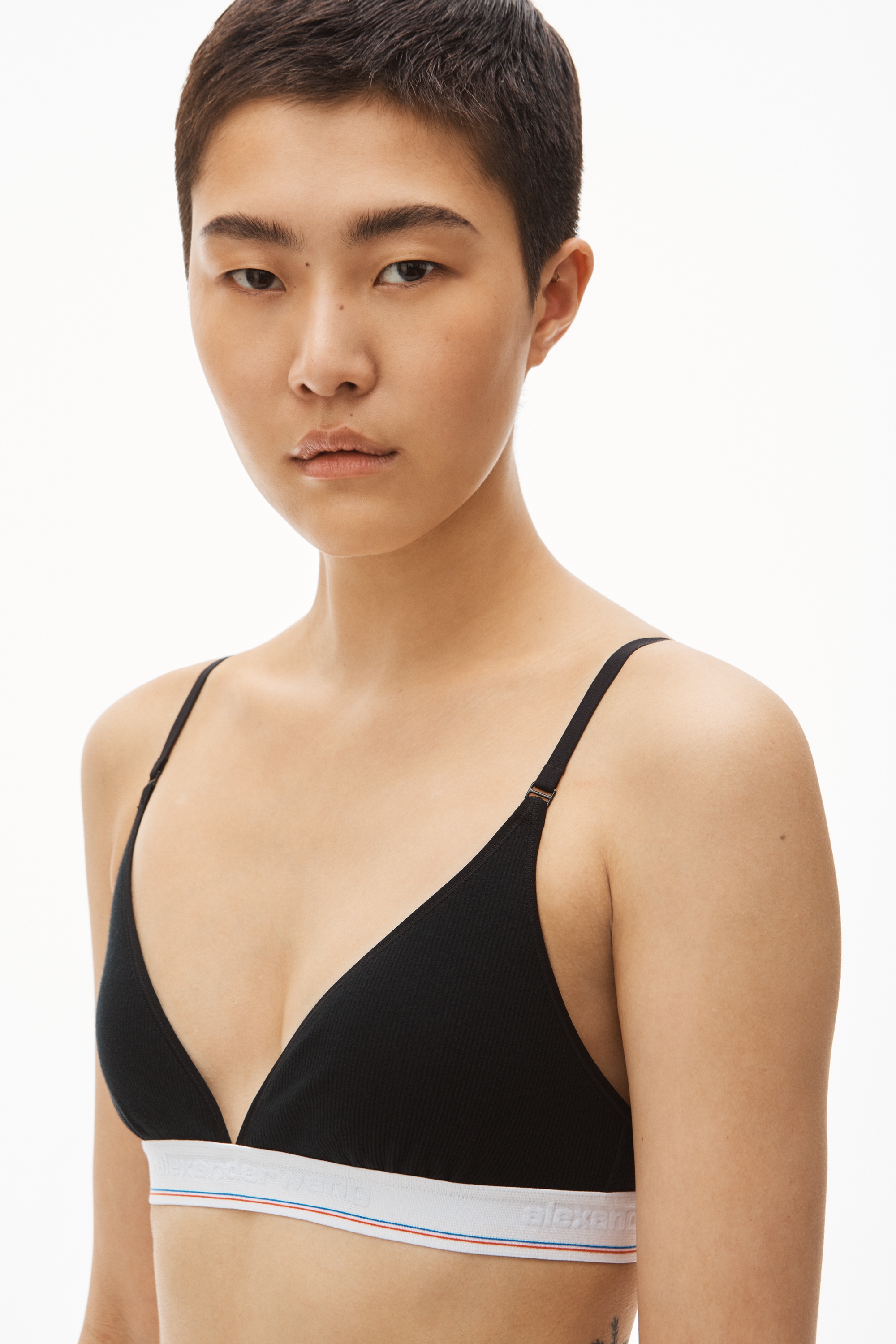 Bralette in Ribbed Jersey - 3