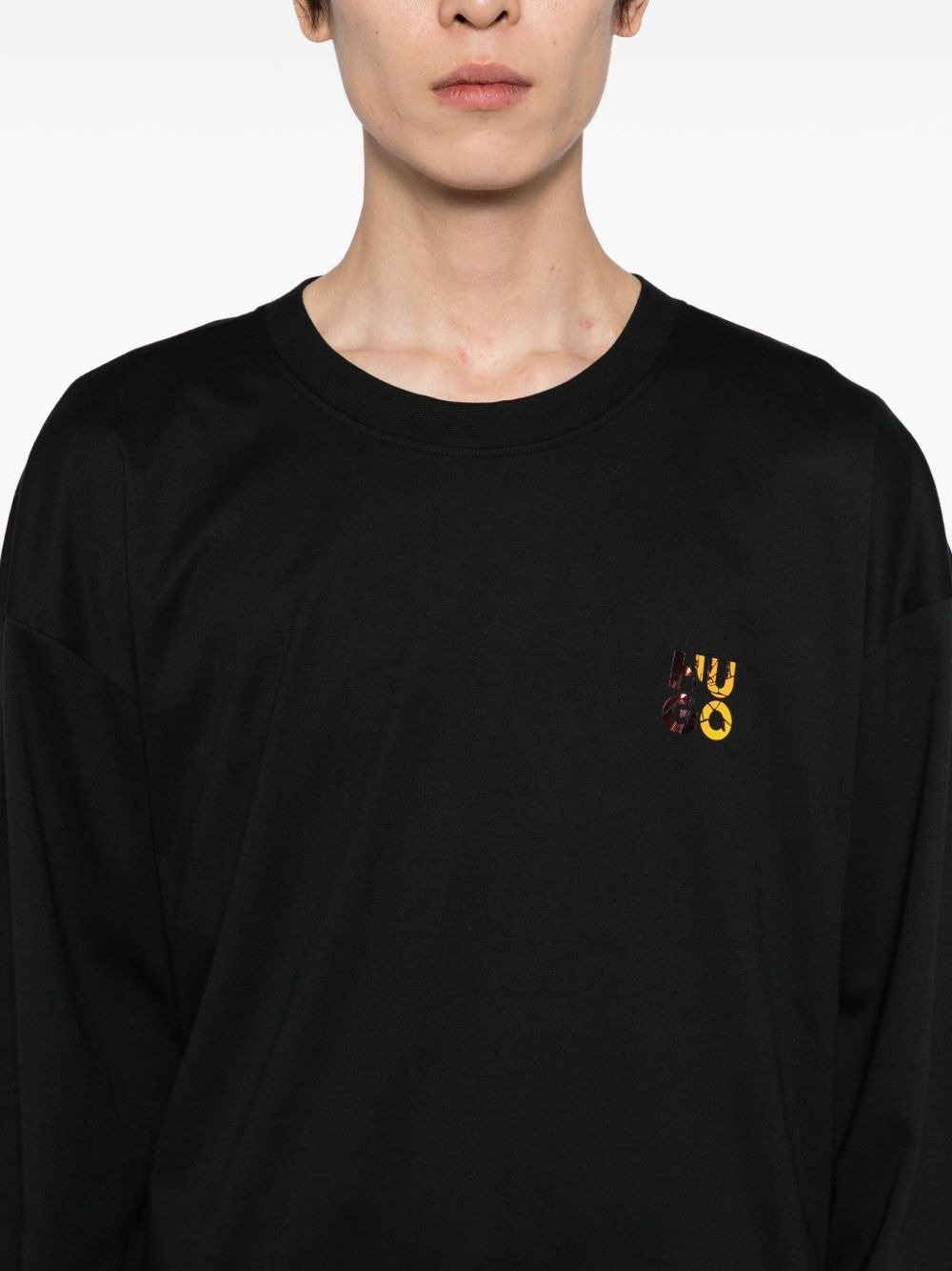 logo long-sleeve T-shirt - 4
