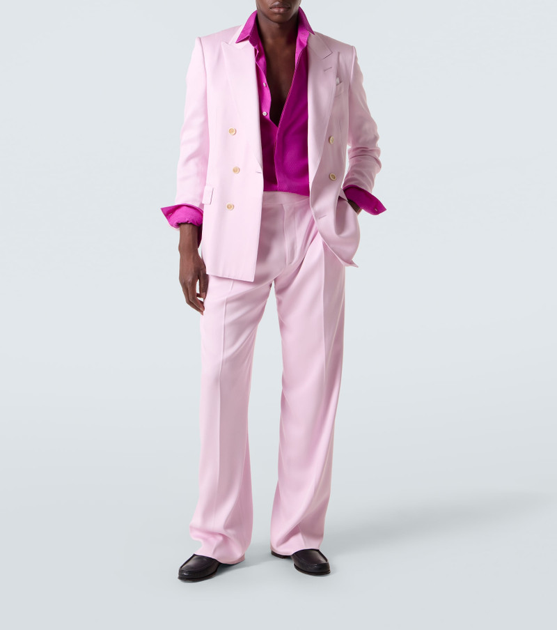 TOM FORD Silk gabardine suit pants outlook
