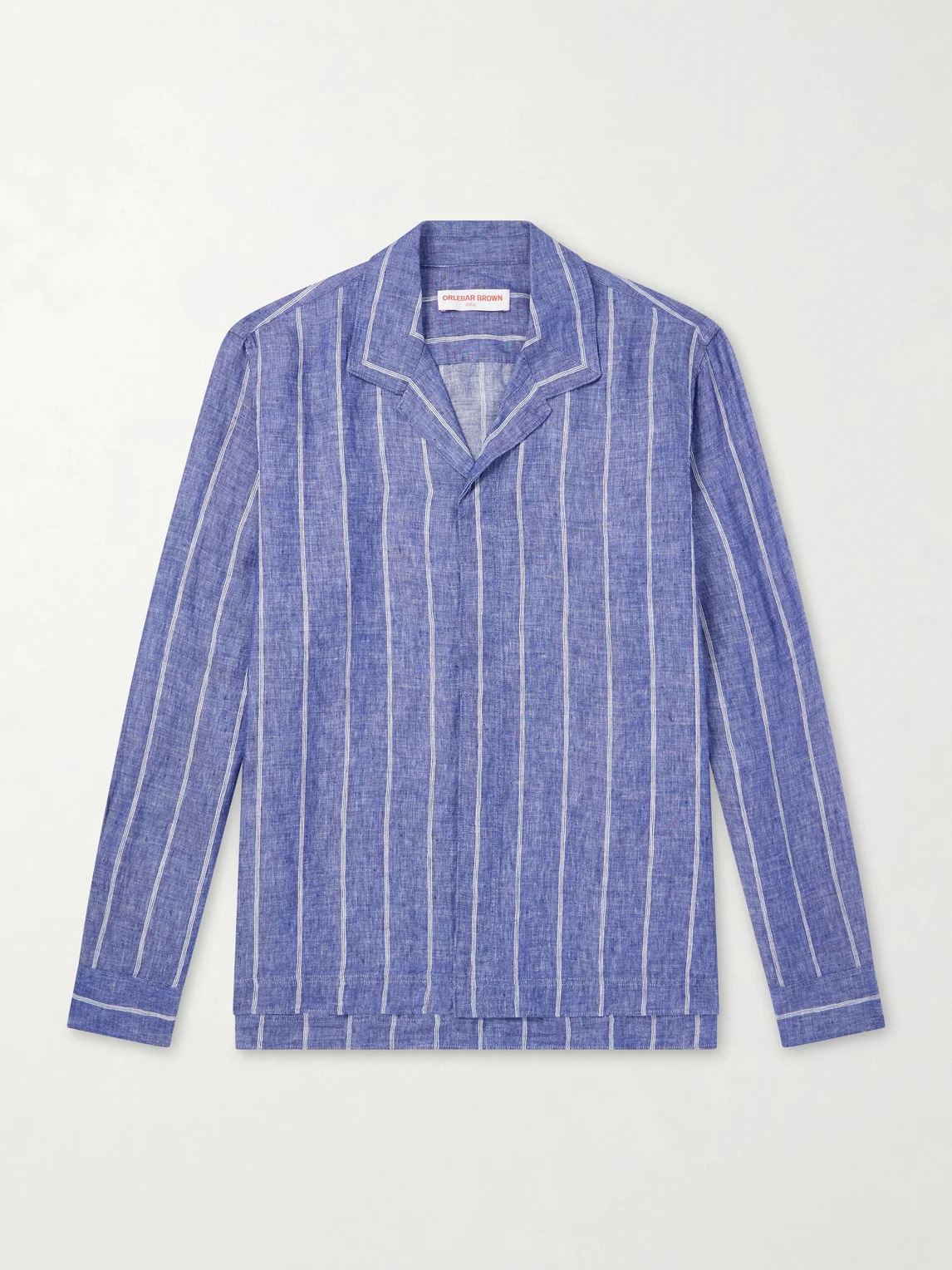 Sylvan Striped Linen Shirt - 1