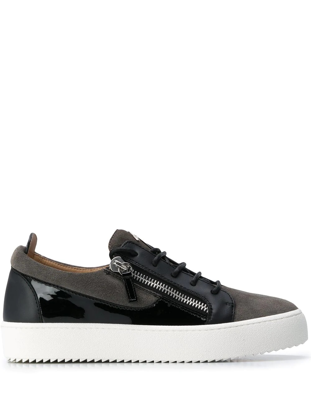 Frankie panelled low-top sneakers - 1