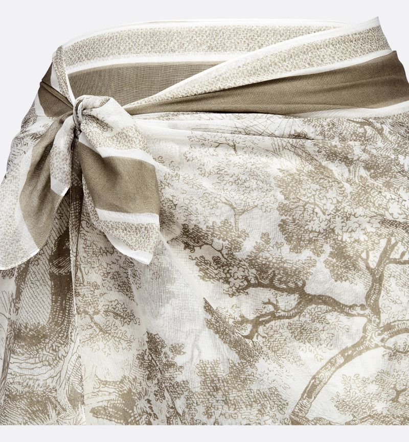 Dioriviera Toile de Jouy Sauvage Sarong 3