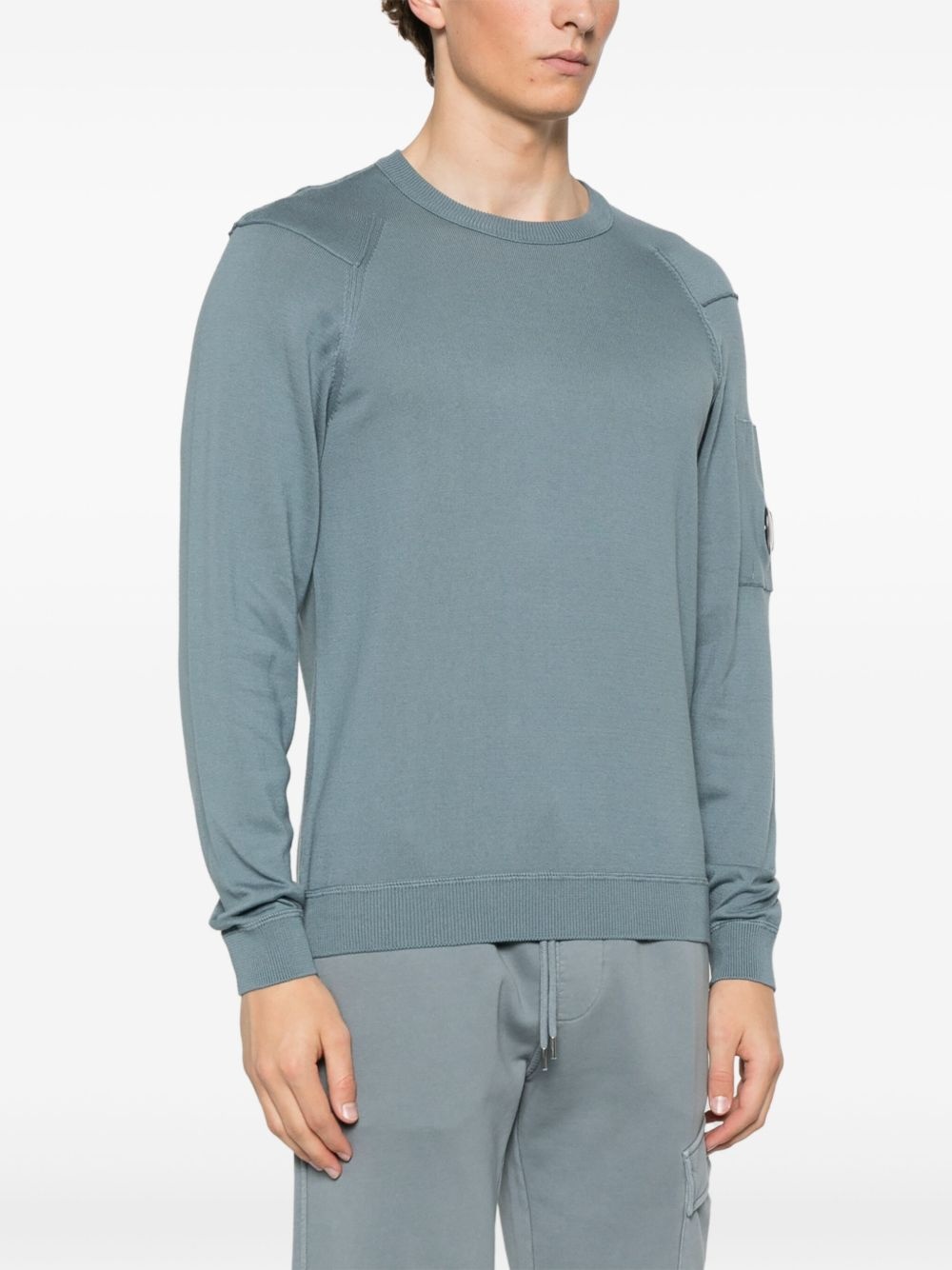 Lens-detail sweater - 3