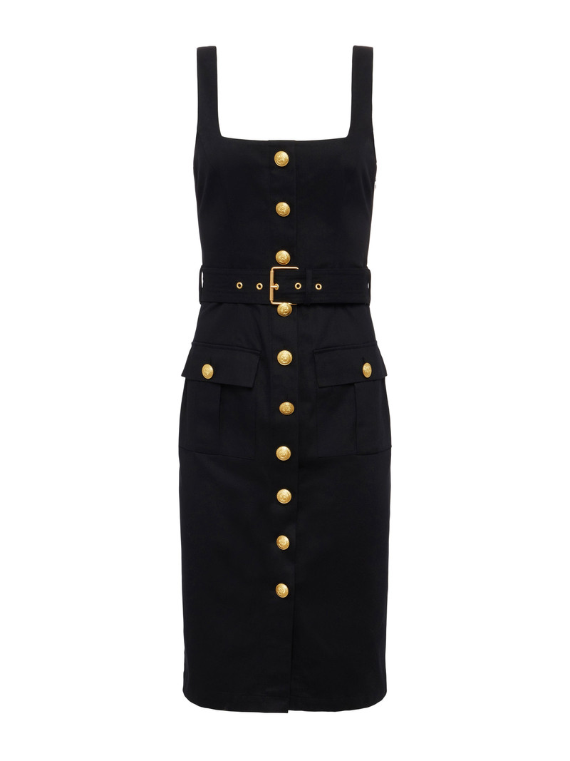 Idy Button-Front Dress 1