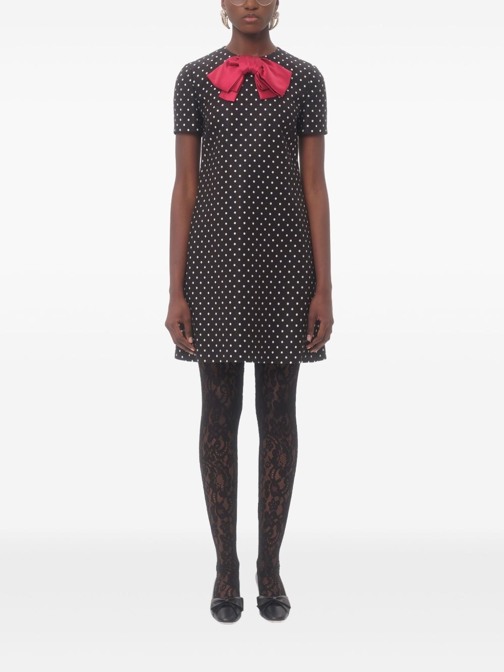 Valentino Women Dotted Mini Dress - 3