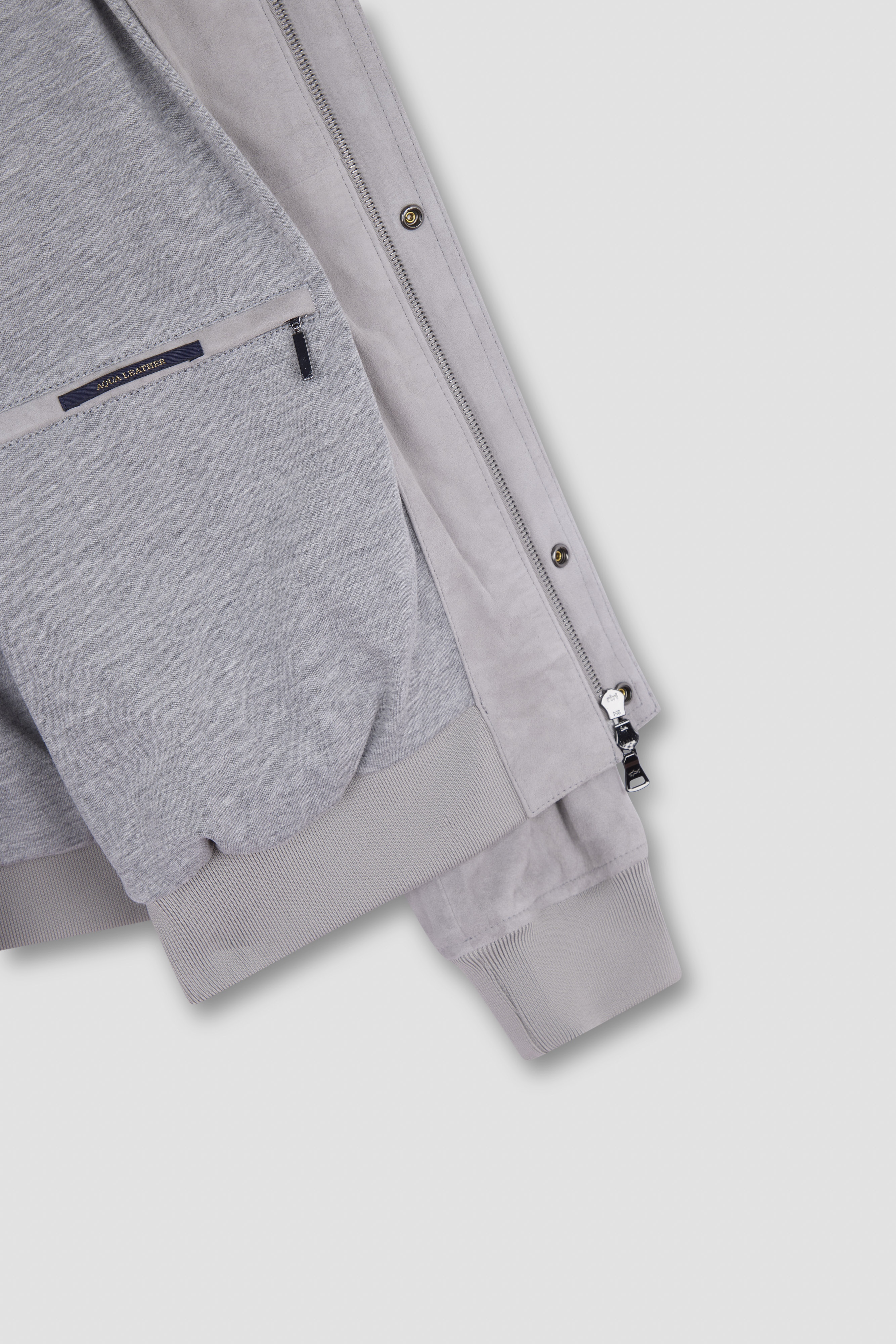 AQUALEATHER SUEDE BOMBER - 8