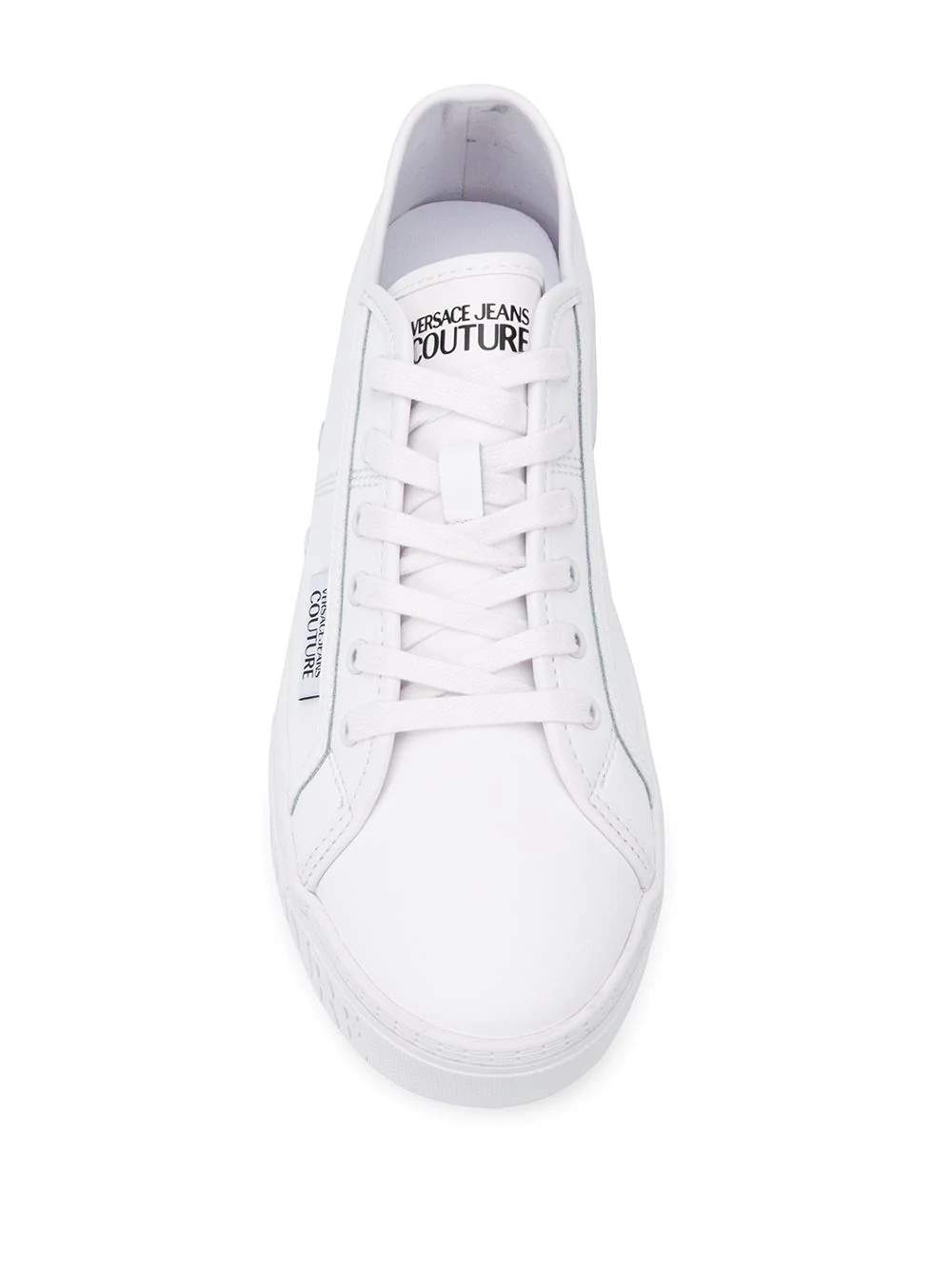 low-top lace-up sneakers - 4