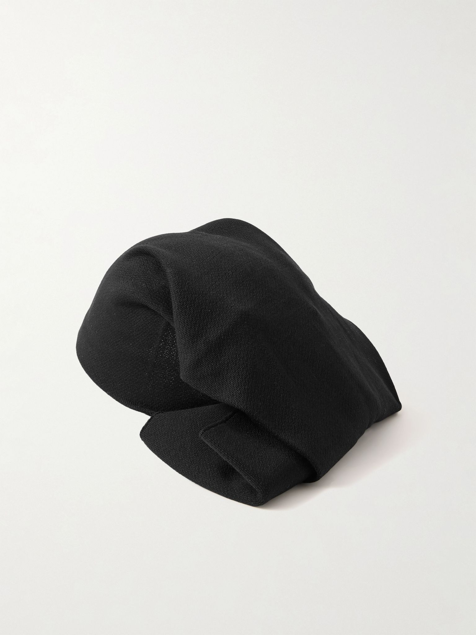 Silk-jersey head scarf Black - 3