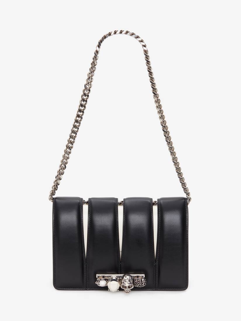 Women's The Slash Bag in Black/ivory - 5