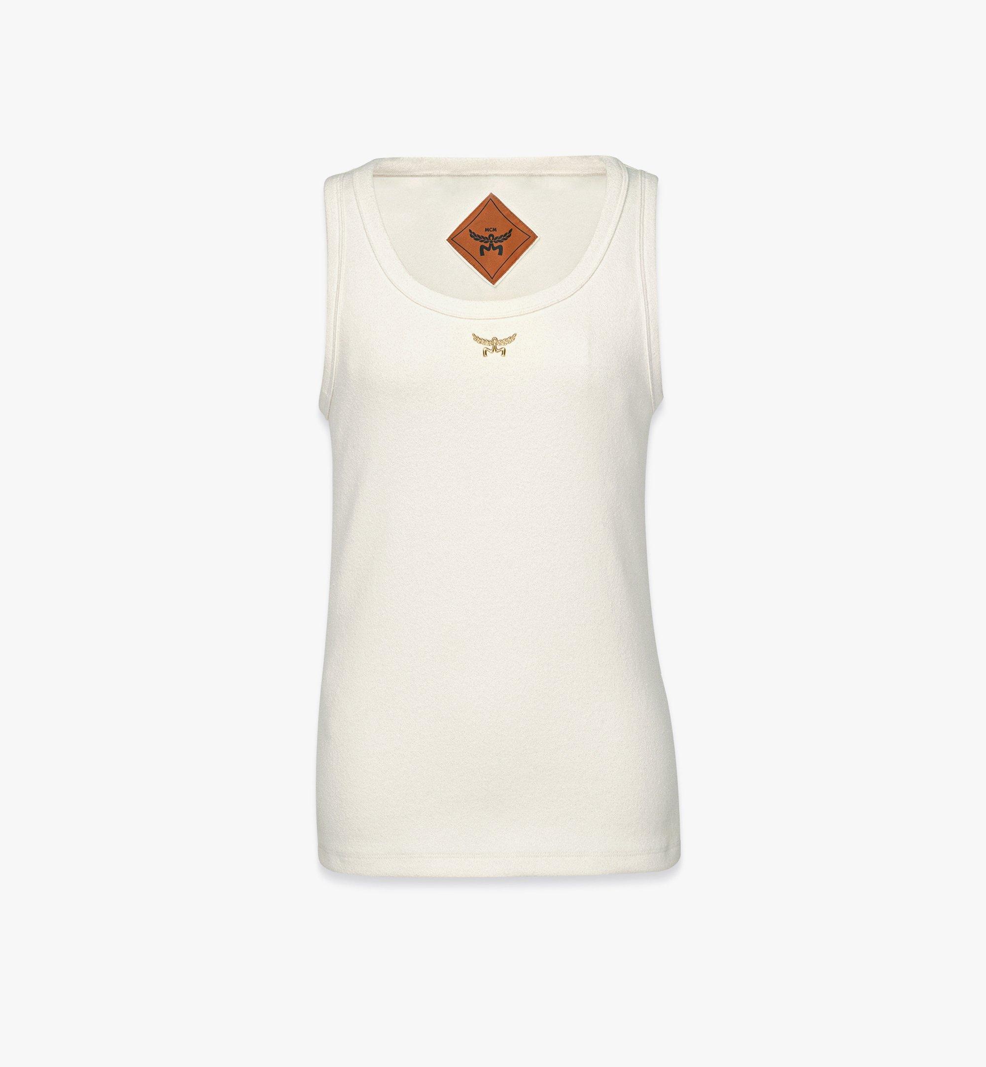 Logo Bouclé Tank Top - 1