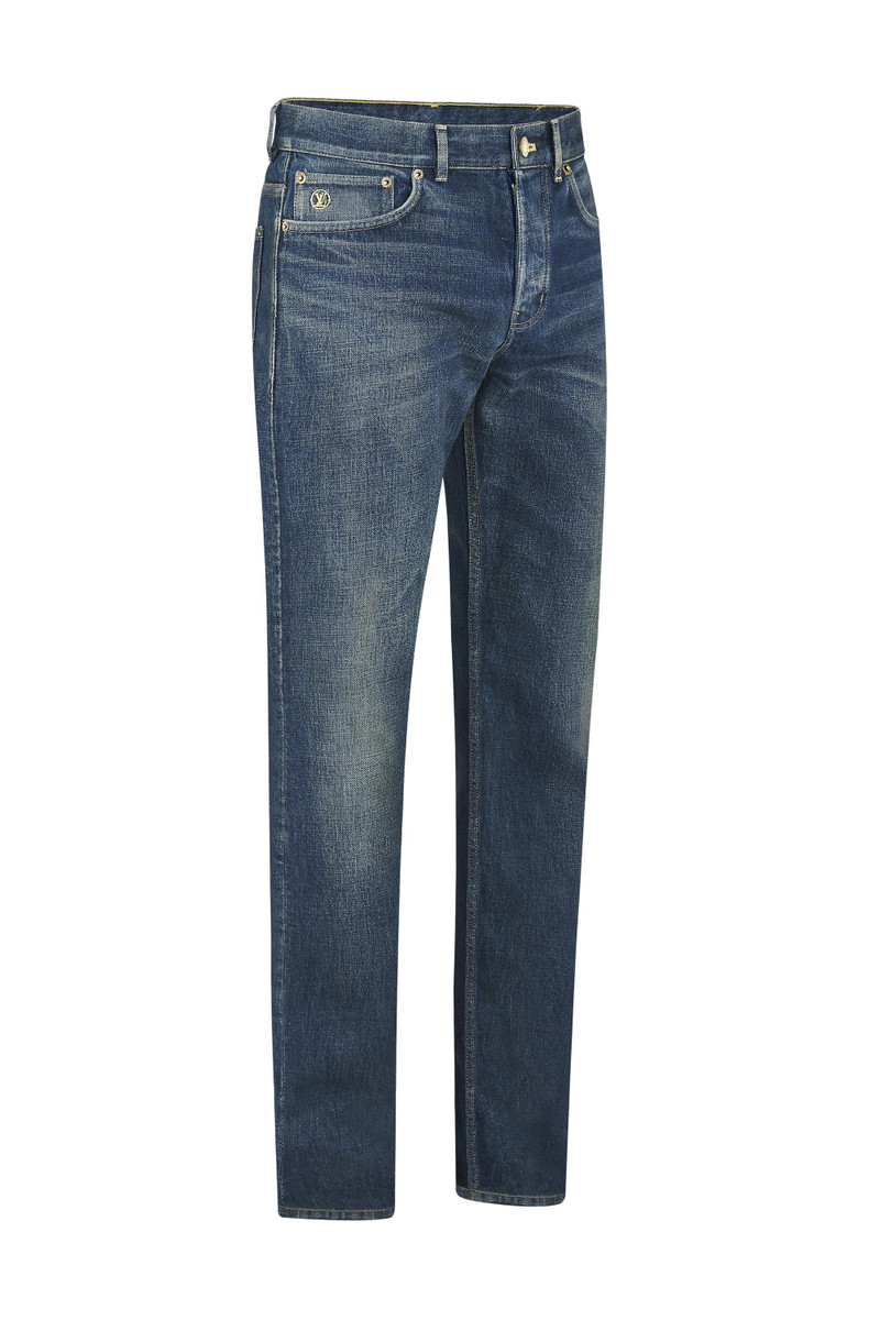 Louis Vuitton Indigo Washed Slim Jean outlook