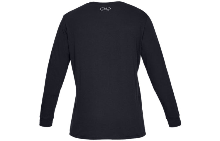 Under Armour Sportstyle Left Chest Long Sleeve T-shirt 'Black' 1329585-001 - 2