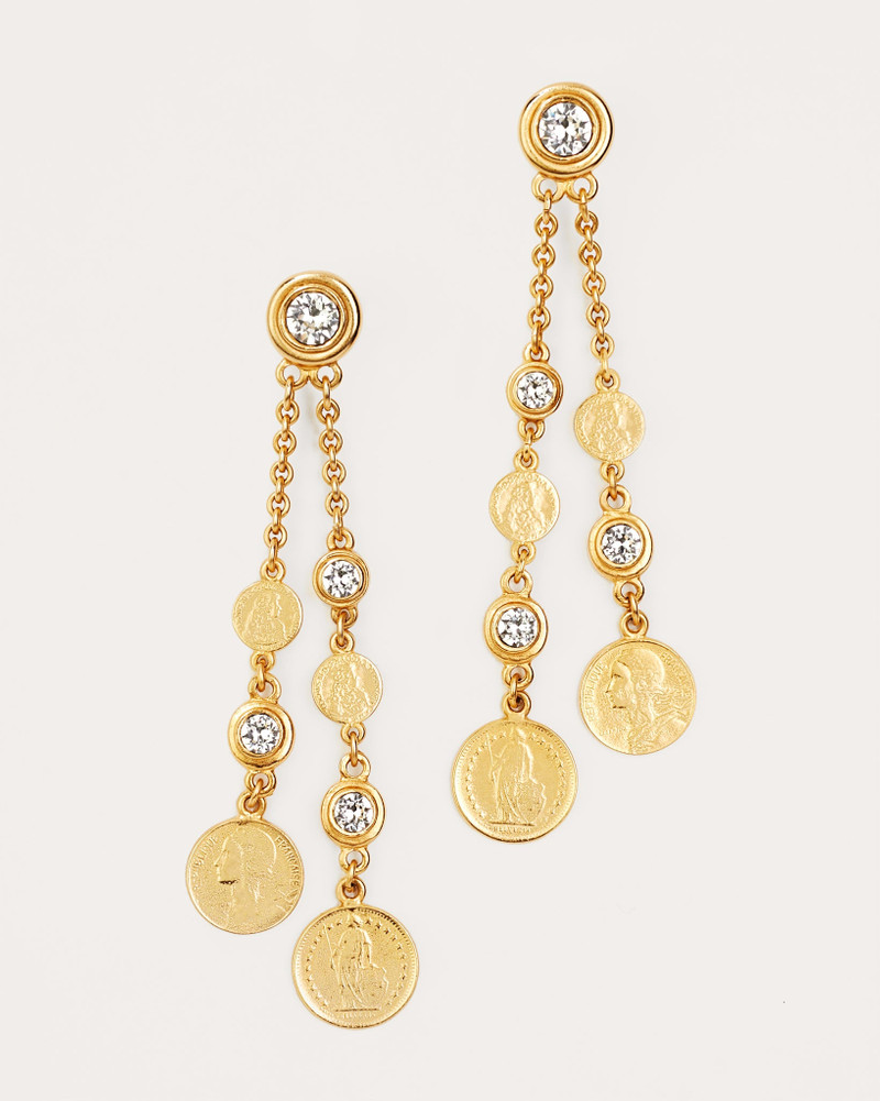 Lane Coin Earrings 1