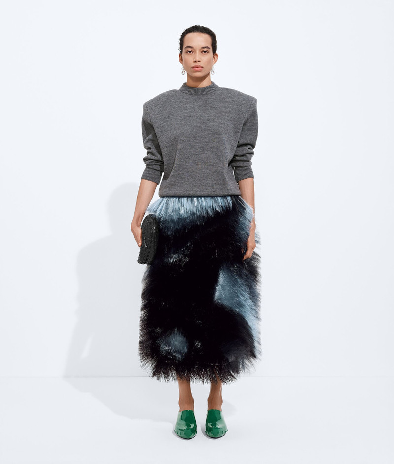 Fringed Embroidery Skirt 1