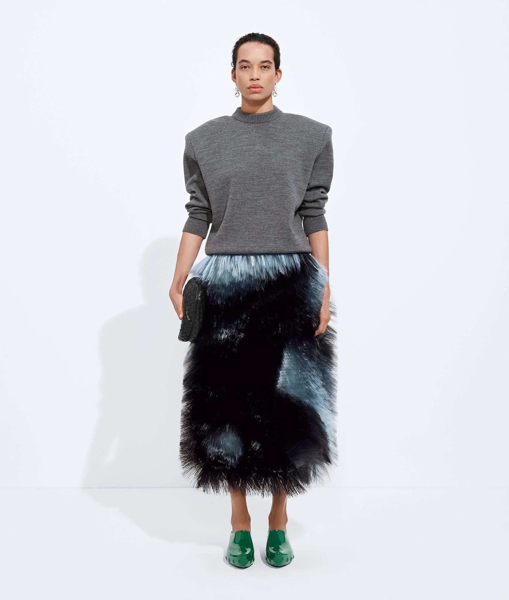 Fringed Embroidery Skirt - 1