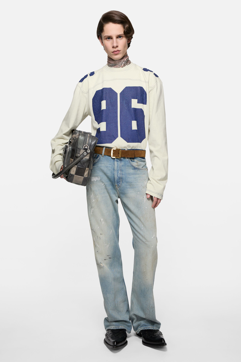 Acne Studios Logo jersey t-shirt - Oat beige outlook