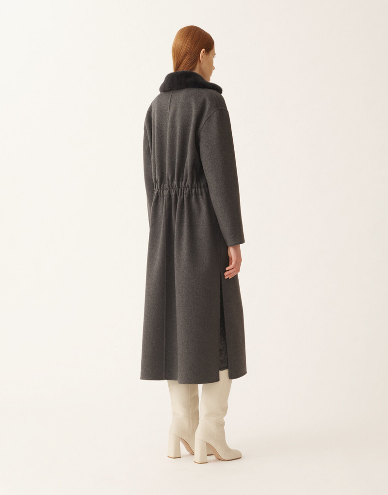 Double-faced cashmere coat 4