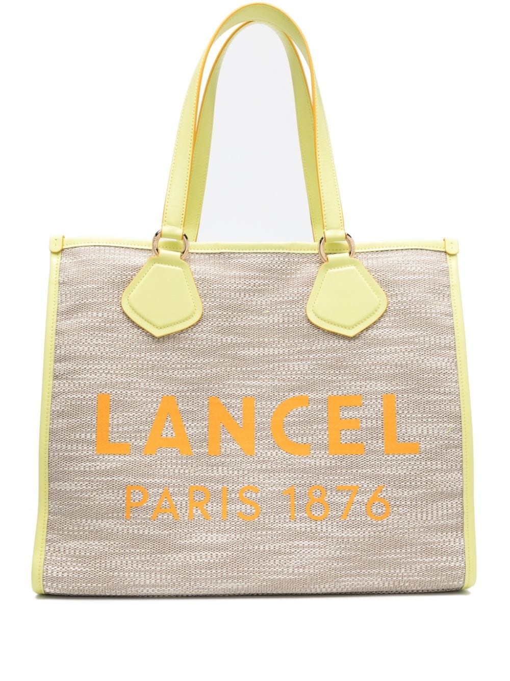 large Summer canvas tote bag - 1