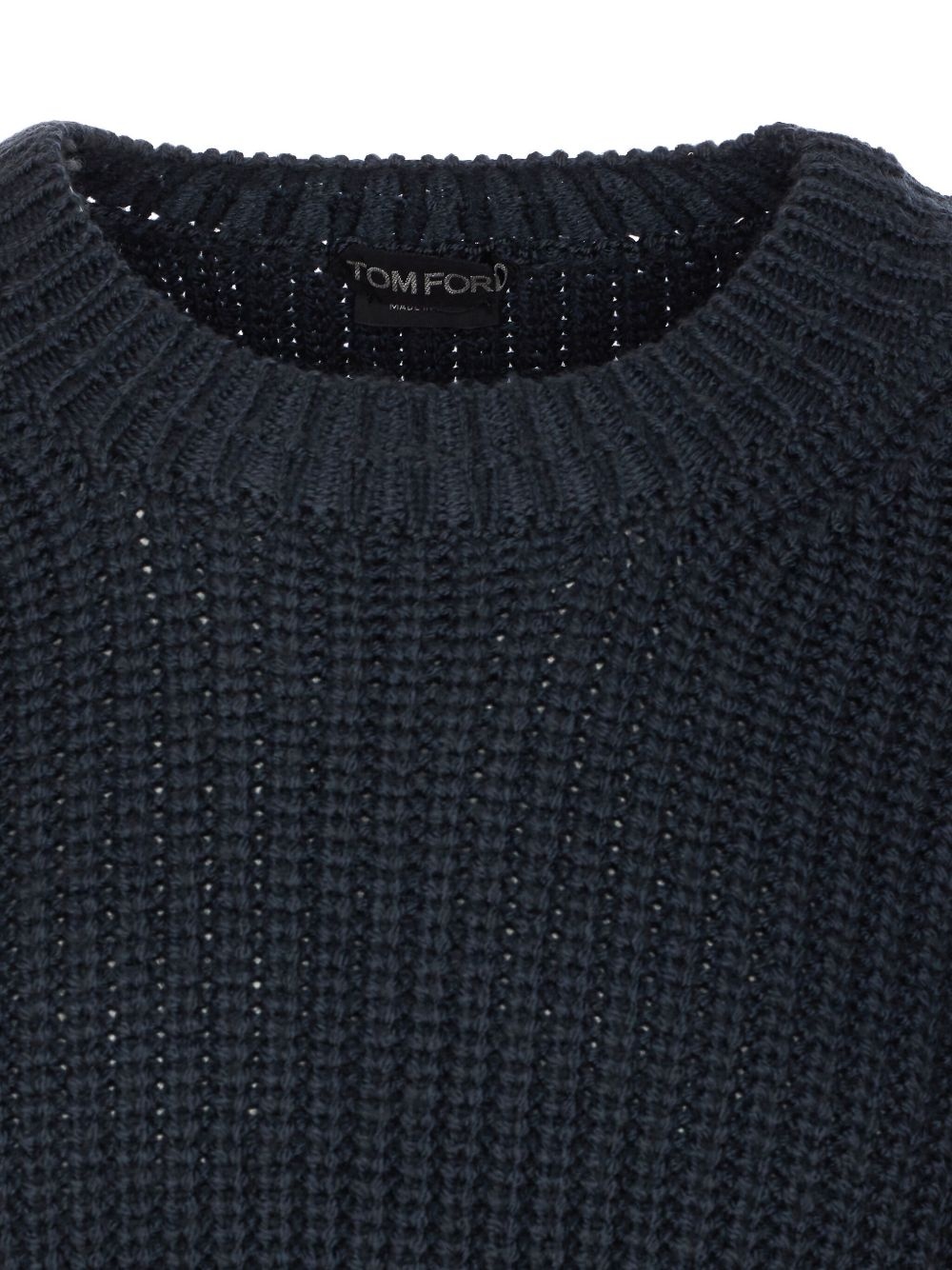 ribbed crewneck sweater - 4