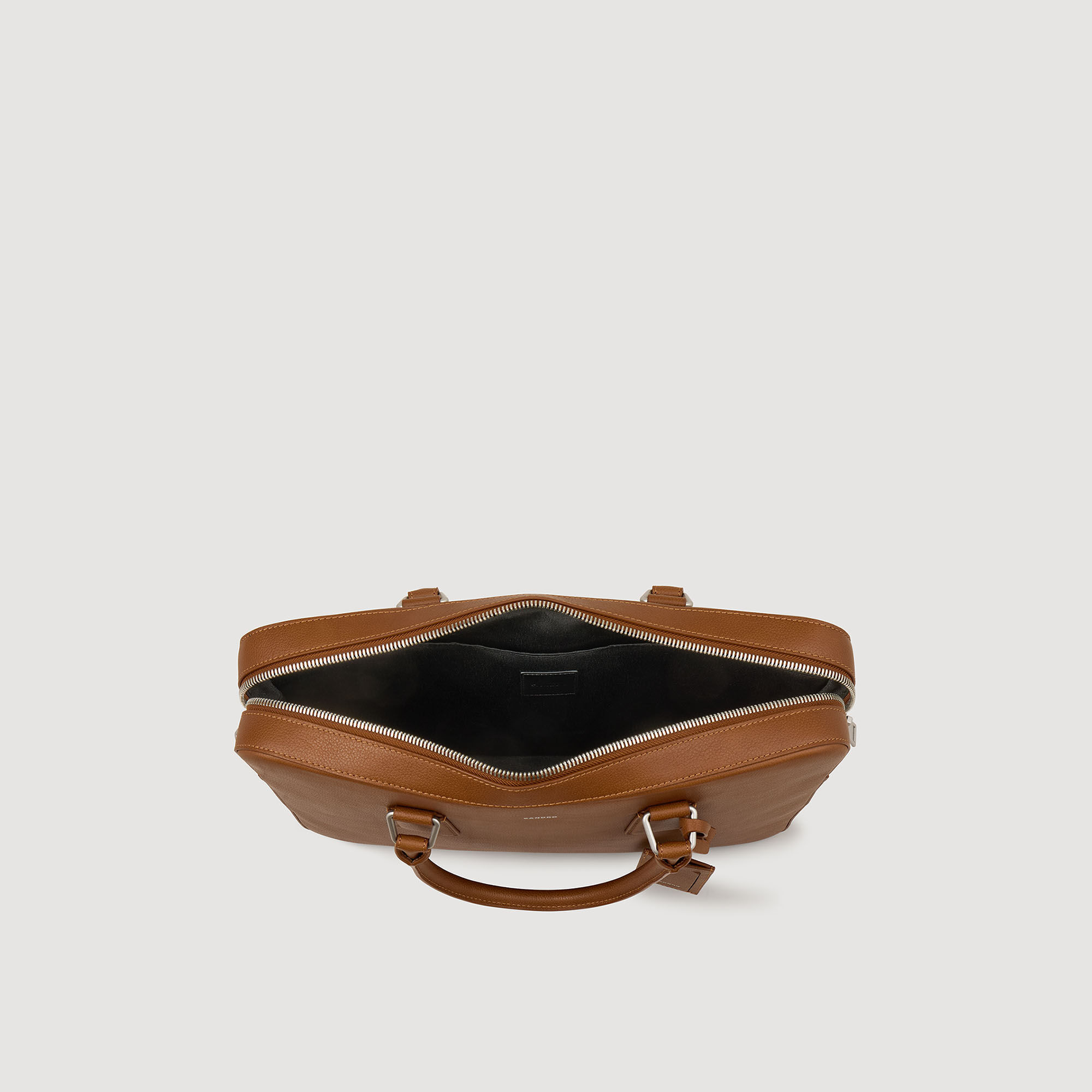 LARGE GRAINED LEATHER BRIEFCASE - 4
