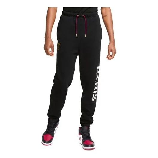 Air Jordan Paris Saint-Germain Casual Bundle Feet Long Pants Black CK9770-010 - 1