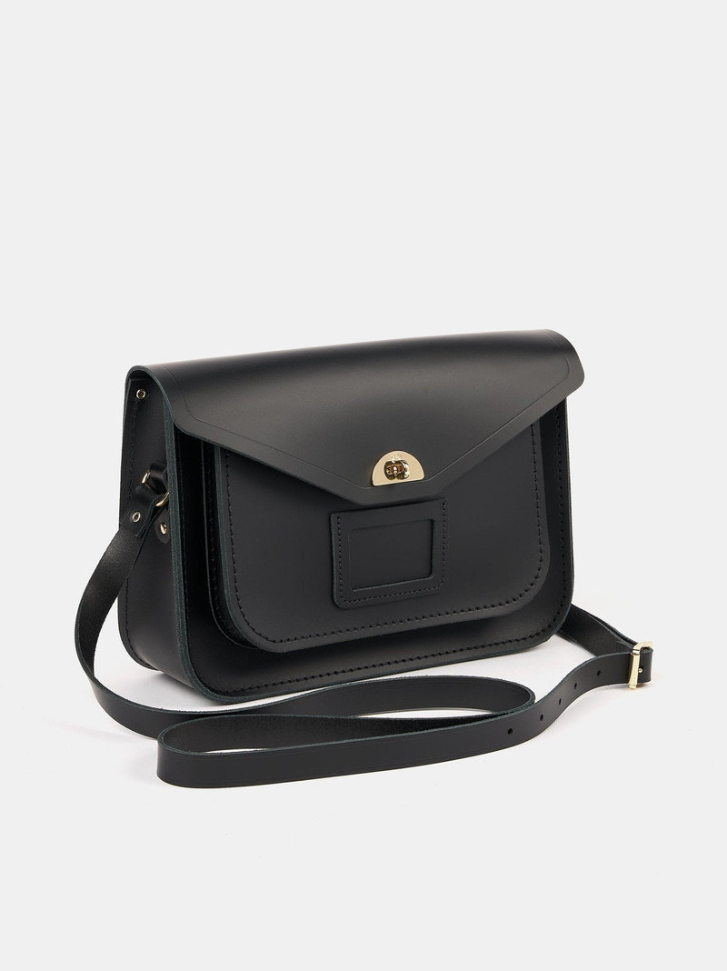 Cambridge Satchel The Twist Lock Satchel - Black outlook