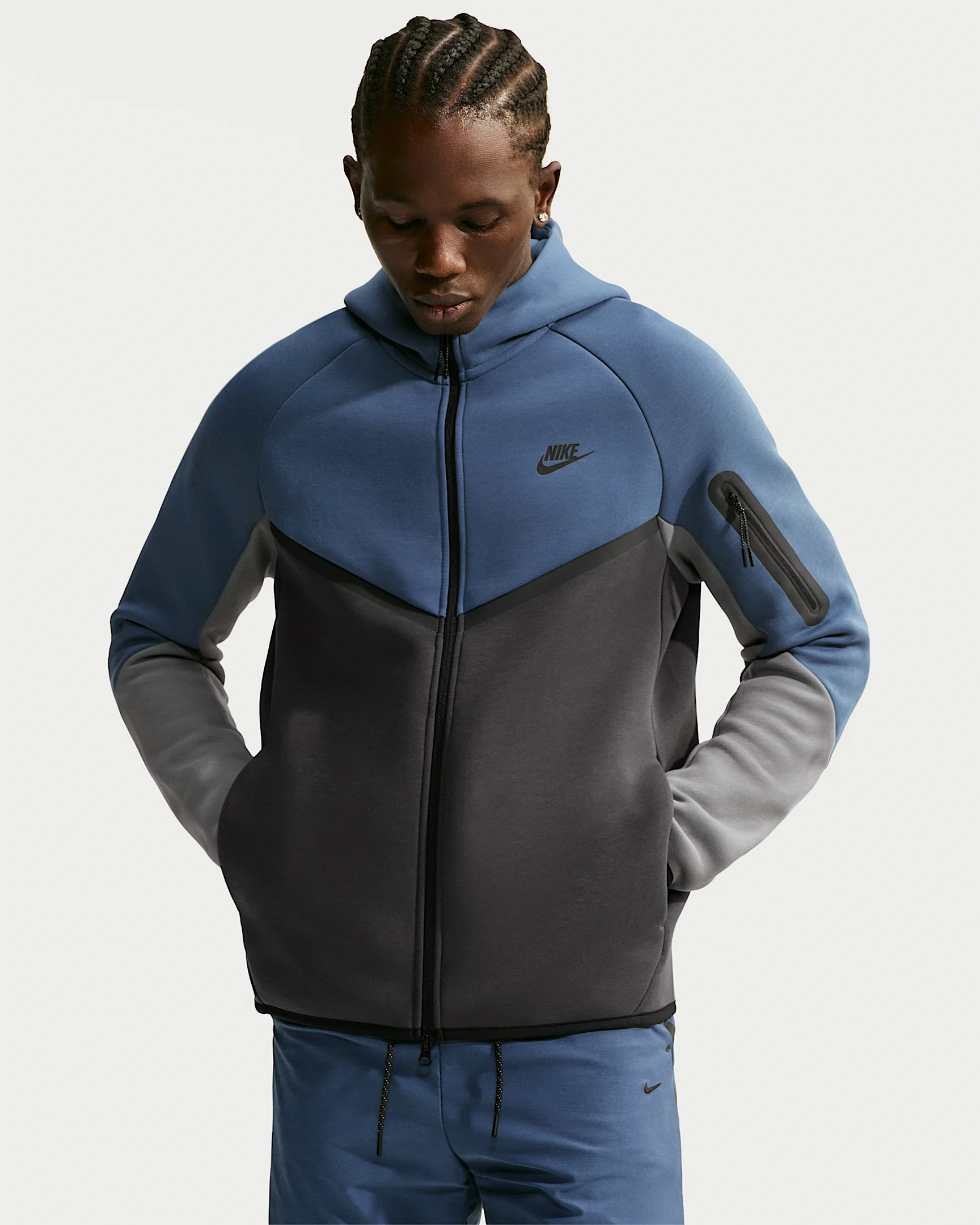 Nike Tech Men's Fleece Windrunner Full-Zip Jacket - 1