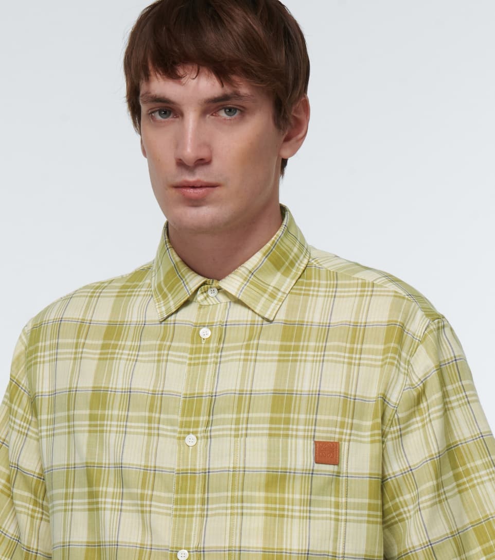 Checked gauze shirt - 5