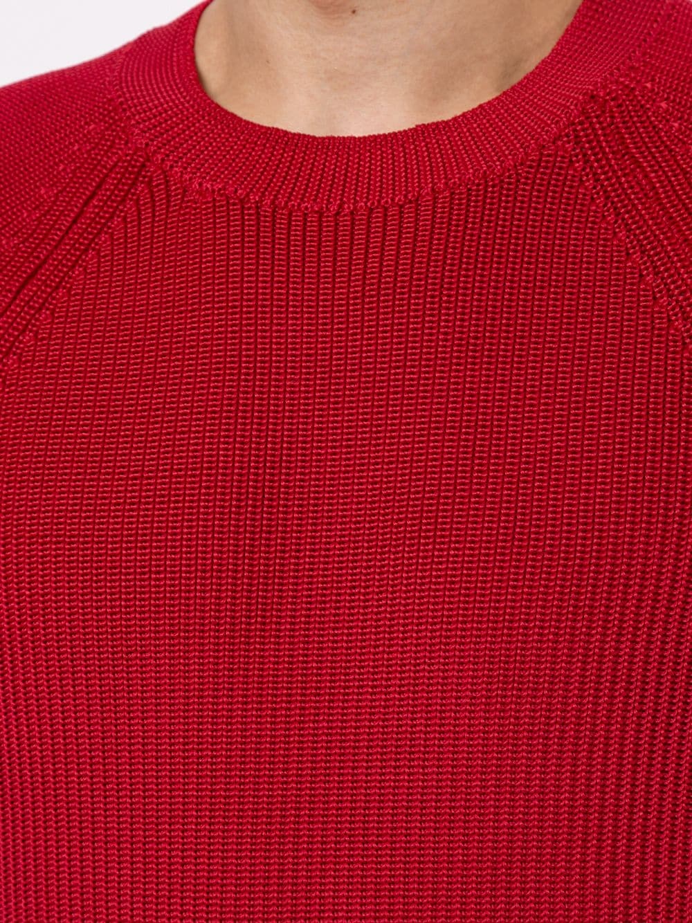 ribbed knit jumper - 5